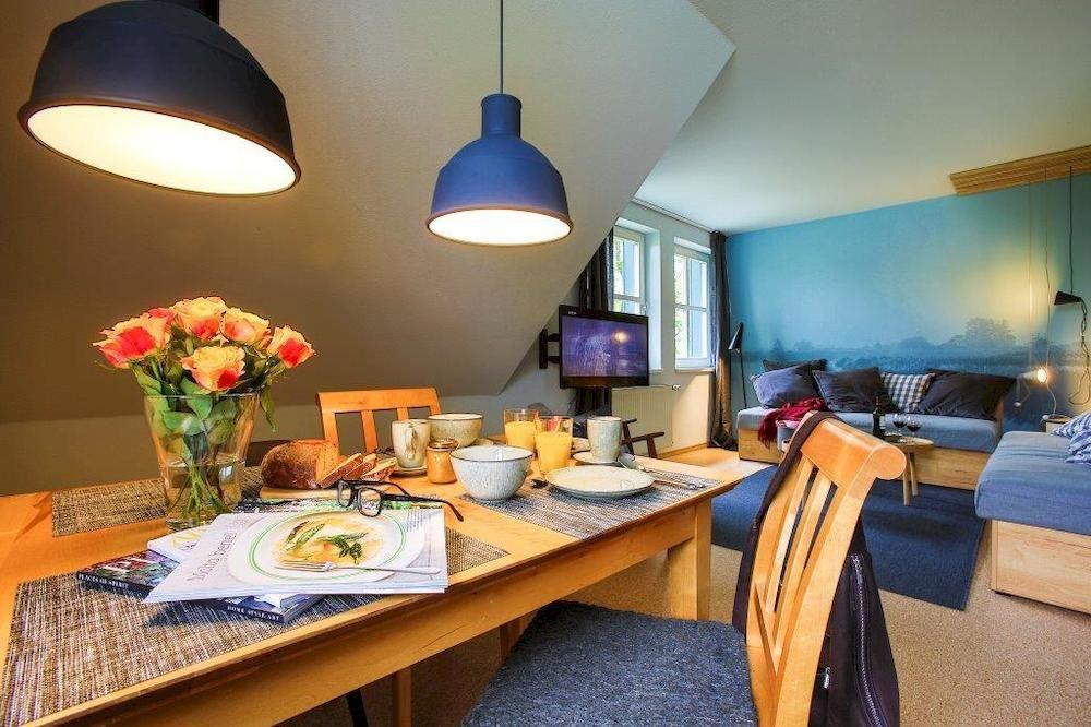 Apartamento Haus Am Schilf Wieck Exterior foto