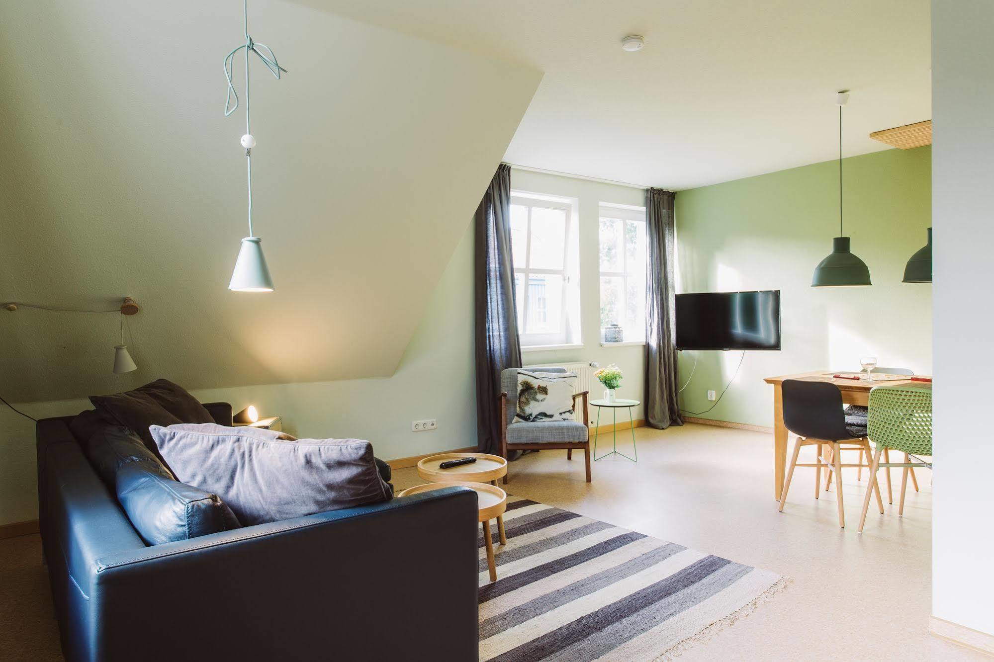 Apartamento Haus Am Schilf Wieck Exterior foto